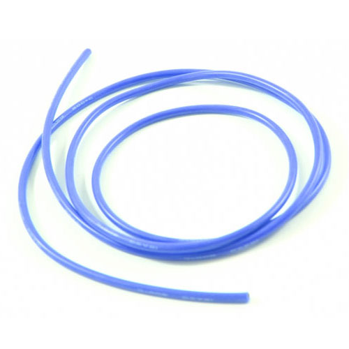 16AWG Silicone Wire Blue (100cm)