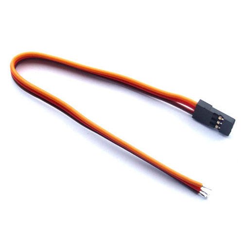 15cm 22AWG JR Straight Servo Wire