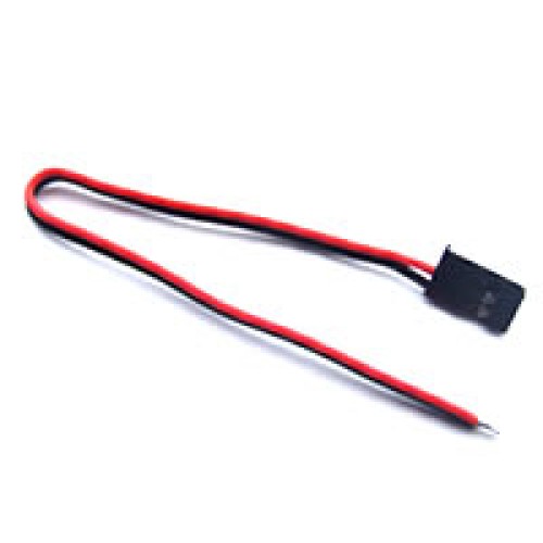 15cm 22AWG JR Straight Battery Wire