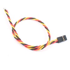 30cm 22AWG JR Twisted Servo Wire