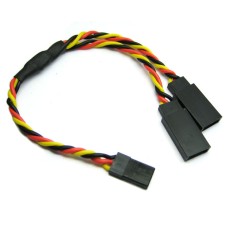 15cm 22AWG JR Twisted Y Extension Wire