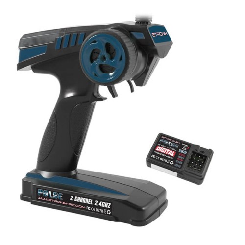 Etronix Pulse GFSK Ex2 Sport 2.4GHz Wheel 2ch Radio