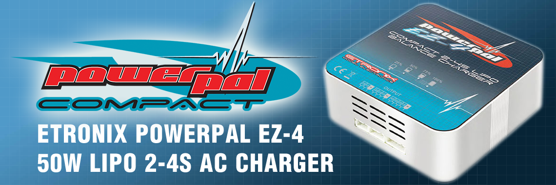 Etronix Powerpal EZ-4 50W LiPo 2-4S AC Charger