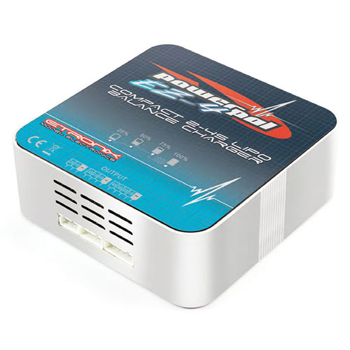Etronix Powerpal EZ-4 50W LiPo 2-4S AC Charger (UK Plug)