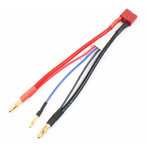 Balancer Adaptor For Lipo 2s With Deans/4mm/2mm Connector