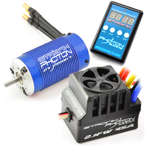 Etronix Photon 2.1FW System W/13.0r 2950kv Motor/45A ESC