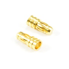5.0MM Male Gold Connecters (2)