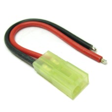 Female Micro Tamiya Connector With 10cm 18AWG Silicone Wire