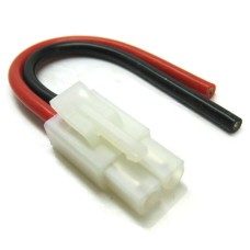 Male Tamiya Connector With 10cm 14AWG Silicone Wire