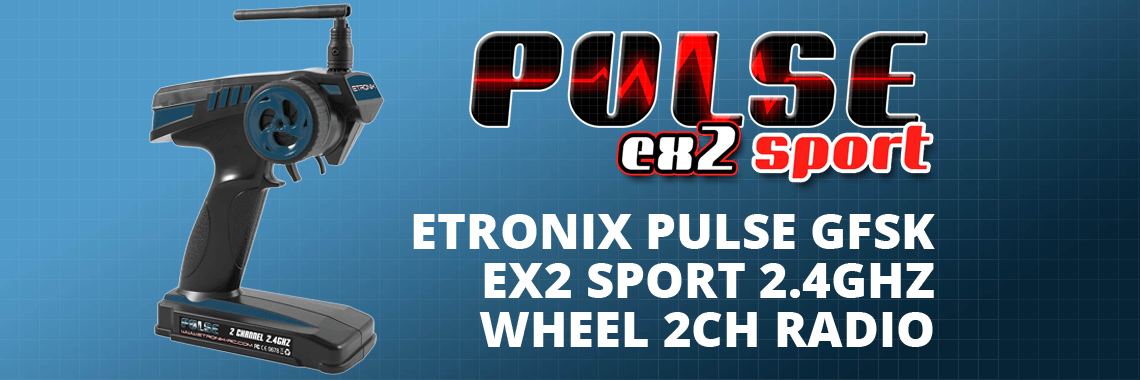 Etronix Pulse EX2 Sport Wheel Radio System 